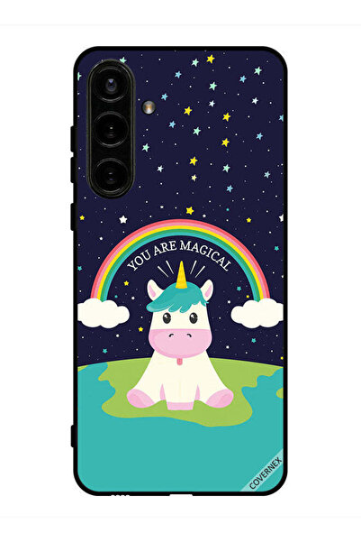 Covernex غطاء حماية لهاتف سامسونج جالاكسي S24 بتصميم وحيد القرن السحري