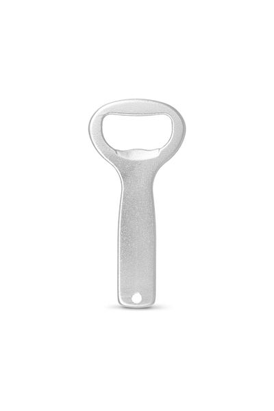 dalimag Mini Bottle Opener, Slim, Silver, 80 mm