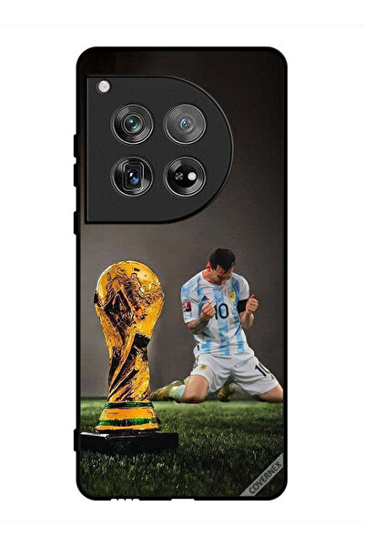 Covernex غطاء حماية لهاتف OnePlus 12 مع صورة ليو ميسي وكأس الفيفا