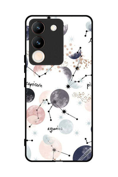 Covernex غطاء حماية لهاتف vivo V29e مع لوحة Planets Paint Art