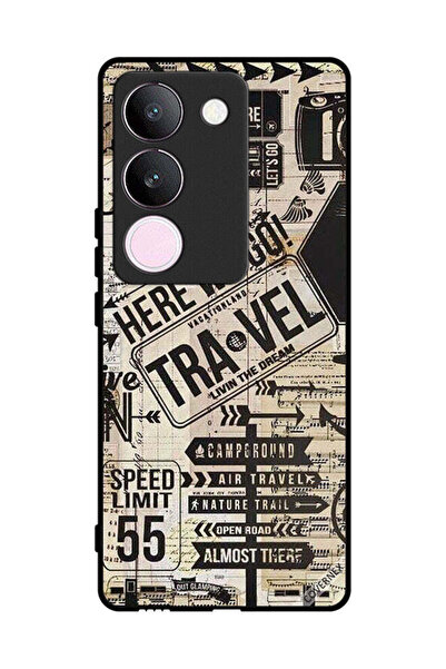 Covernex غطاء حماية لهاتف vivo V29 Here We Go Travel
