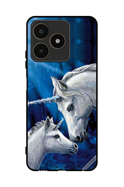 Covernex غطاء حماية لهاتف Realme C53 - محب يونيكورن - طفل يونيكورن