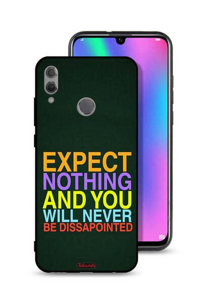 Tolwak غطاء حماية لهاتف Honor 10 Lite لا تتوقع شيئًا ولن تشعر بخيبة الأمل أبدًا