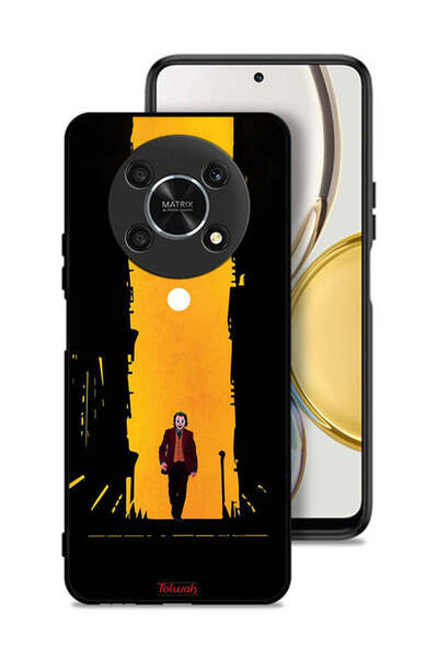 Tolwak غطاء حماية لهاتف Honor X9 5G بتصميم جوكر، عمل فني رقمي تجريدي