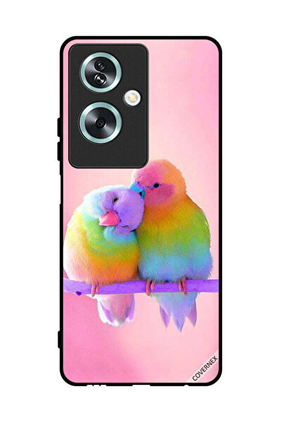 Covernex غطاء حماية لهاتف Oppo A2 برسومات طيور لطيفة