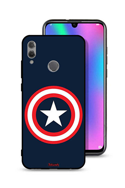 Tolwak غطاء حماية لهاتف Honor 10 Lite بتصميم كابتن أمريكا