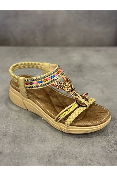 Guja Sandals Ultra Comfort Sole Natural Stone Look