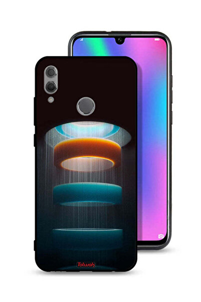 Tolwak غطاء حماية لهاتف Honor 10 Lite بنمط حلقات فنية