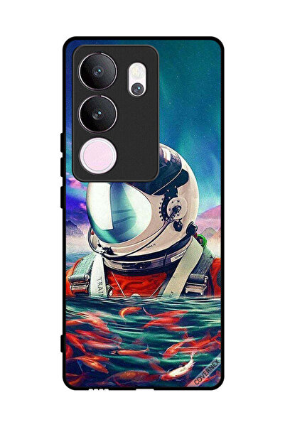 Covernex غطاء حماية لهاتف فيفو V29 برو - رائد فضاء في البحر والأسماك