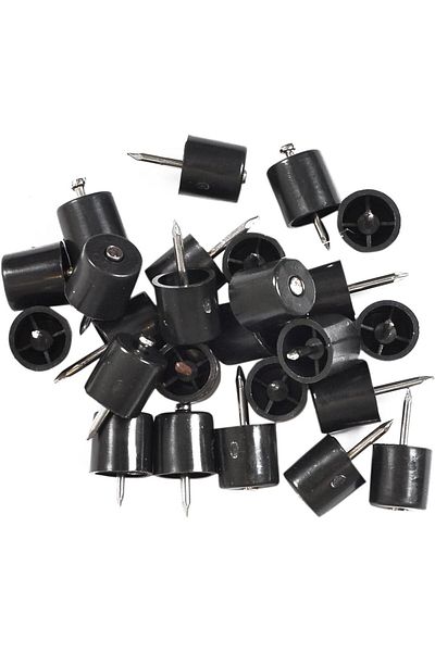 Mena Rise Diyar-Ifırsatshop Shelf Pin Plastic Nailed 50 Pieces Black 1017157
