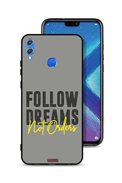 Tolwak غطاء حماية لهاتف Honor 8X - اتبع الأحلام وليس الأوامر