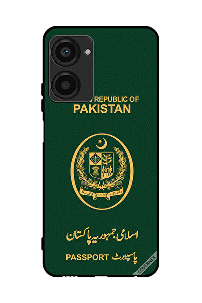 Covernex غطاء حماية لهاتف Realme 10 Pro بنمط جواز سفر باكستاني