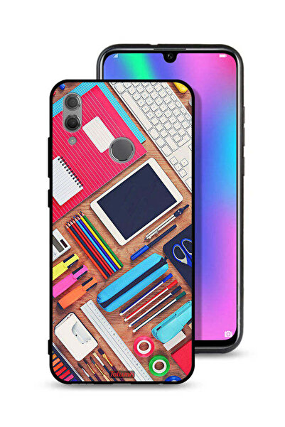 Tolwak غطاء حماية لهاتف Honor 10 Lite بتصميم فتاة هوبي ديسك
