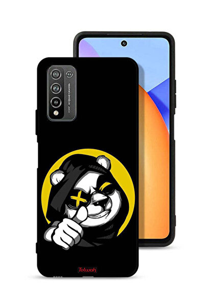 Tolwak غطاء حماية لهاتف Honor 10X Lite بتصميم قطة مارشميلو لطيفة