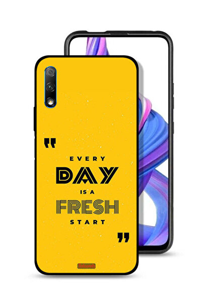 Tolwak غطاء حماية لهاتف Honor 9X (الصين) كل يوم هو بداية جديدة