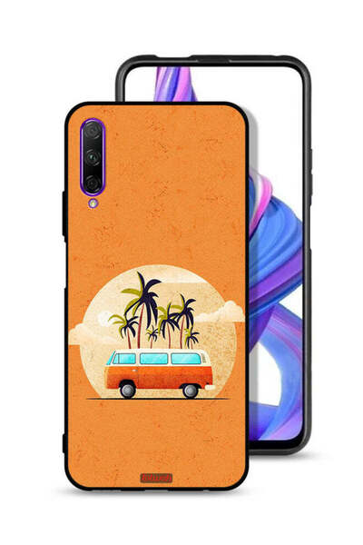 Tolwak Honor 9X Pro Protective Case Cover Bus Art