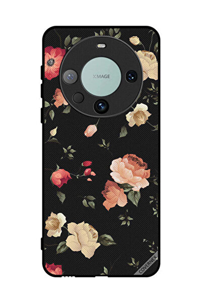 Covernex غطاء حماية لهاتف هواوي ميت 60 برو - ورق حائط بتصميم زهور