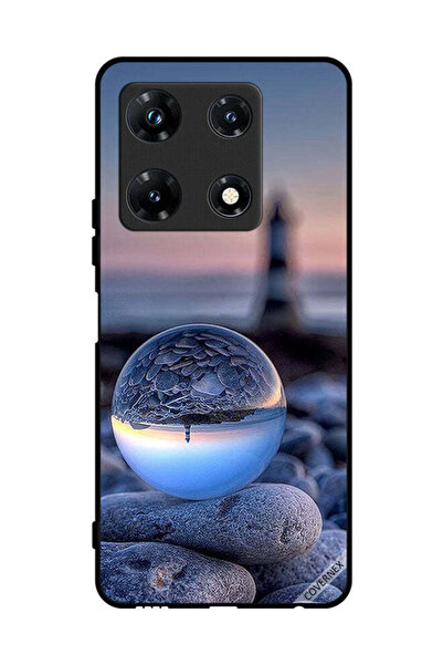 Covernex غطاء حماية لهاتف Infinix Note 30 Pro، تصوير رائع للطبيعة في زجاج دائري