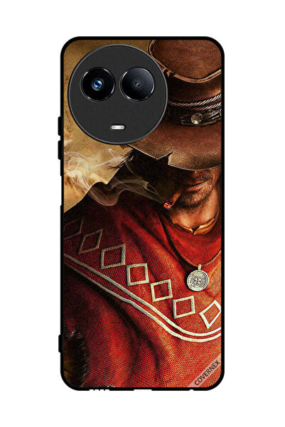 Covernex غطاء حماية لهاتف Realme 11 5G بتصميم قبعة أنيقة للرجال