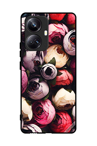 Covernex غطاء حماية لهاتف Realme 10 Pro Plus - وردي داكن مخروطي