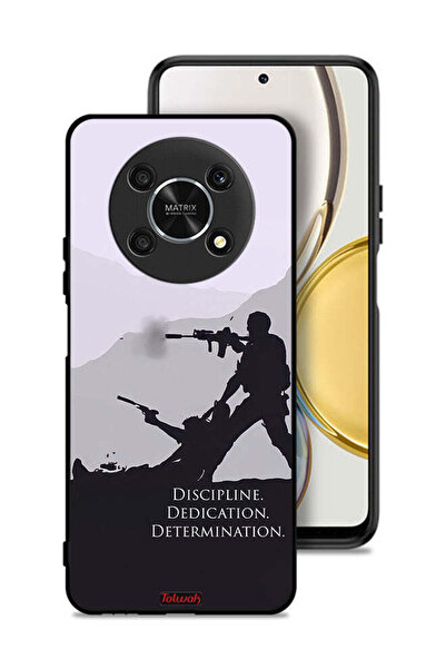 Tolwak Honor X9 5G Protective Case Cover Discipline Dedication Determination