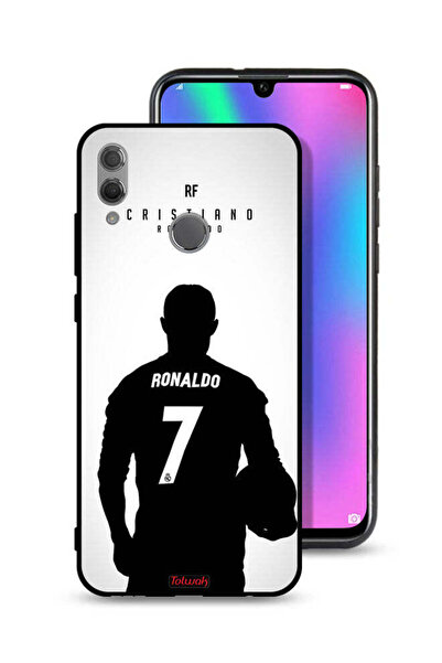 Tolwak غطاء حماية لهاتف Honor 10 Lite بقناع كريستيانو رونالدو