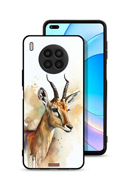 Tolwak غطاء حماية لهاتف هواوي نوفا 8i بتصميم غزال تجريدي