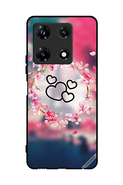 Covernex غطاء حماية لهاتف Infinix Note 30 Pro بتصميم قلوب فنية