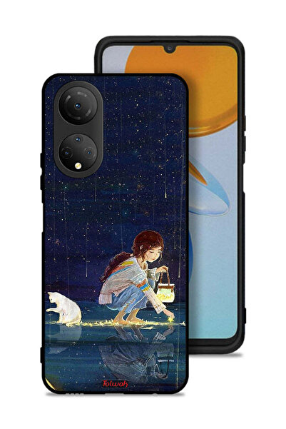Tolwak غطاء حماية لهاتف Honor X7 برسومات نجوم فنية