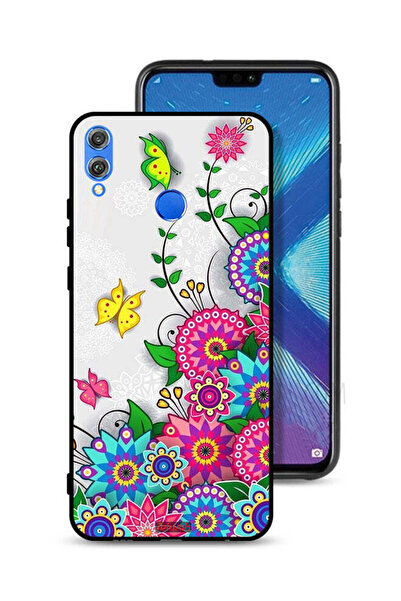 Tolwak غطاء حماية لهاتف Honor 8X بنقشة زهور ماندالا
