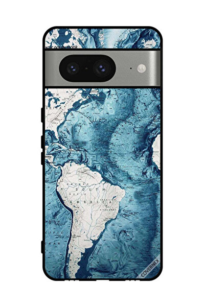 Covernex غطاء حماية لهاتف Google Pixel 8 مع رسم خريطة