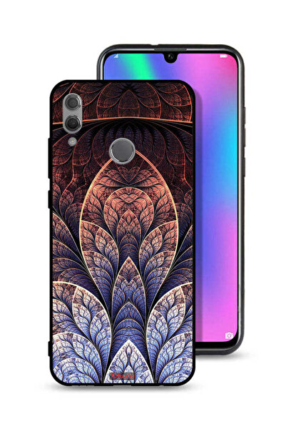 Tolwak غطاء حماية لهاتف Honor 10 Lite بتصميم زهور كسورية تجريدية