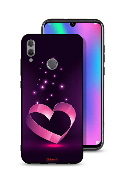 Tolwak غطاء حماية لهاتف Honor 10 Lite بتصميم قلب