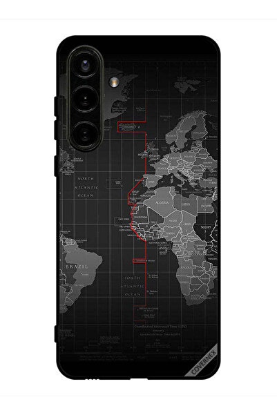 Covernex غطاء حماية لهاتف سامسونج جالاكسي S24 بلس - خريطة العالم