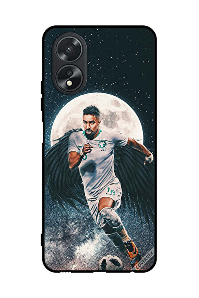Covernex غطاء حماية لهاتف أوبو A38 سالم الدوسري يحمل كرة قدم
