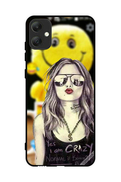 Covernex غطاء حماية لهاتف سامسونج جالاكسي A05 نعم أنا مجنون، العادي ممل