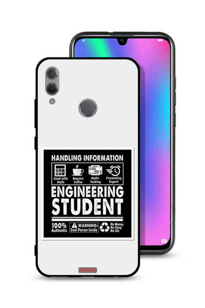 Tolwak غطاء حماية لهاتف Honor 10 Lite، ملصق طالب هندسة