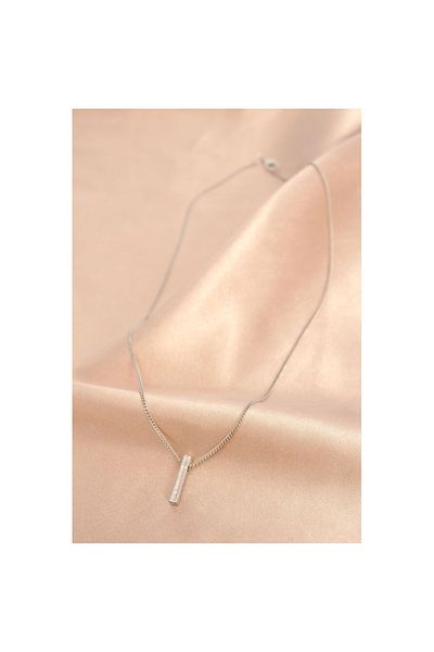 Skygo Silver Color Metal Necklace - Tj-Bko5992