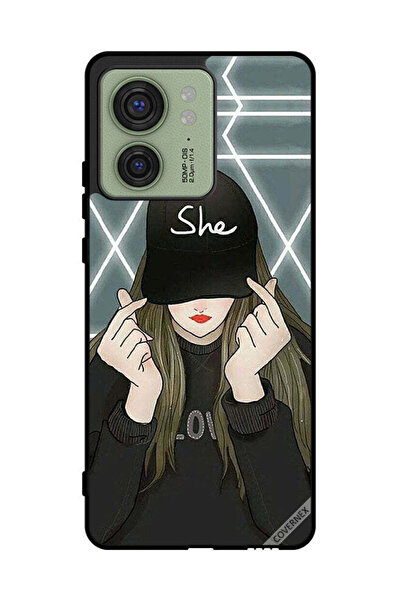 Covernex غطاء حماية لهاتف موتورولا إيدج 40 She On Cap
