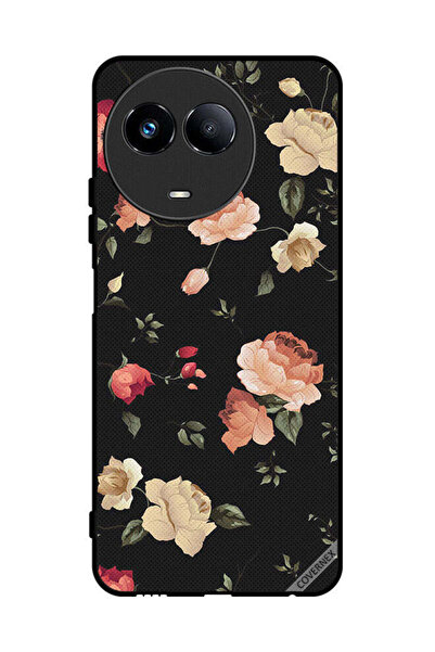 Covernex غطاء حماية لهاتف Realme 11 5G بخلفية فنية زهرية