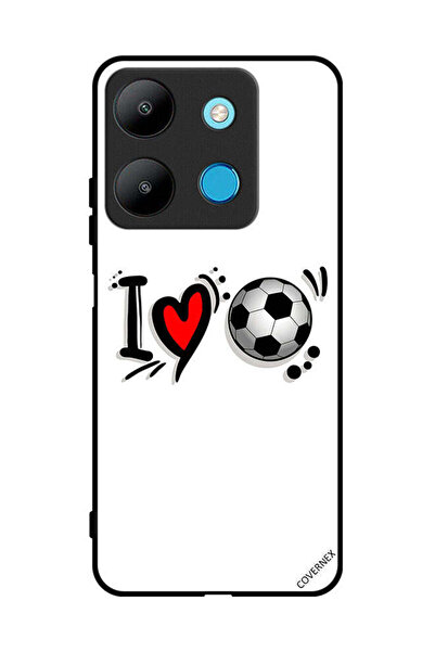 Covernex غطاء حماية لهاتف إنفينيكس سمارت 7 - أحب كرة القدم