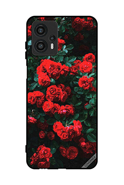 Covernex غطاء حماية لهاتف موتورولا موتو جي13 - حديقة الورود