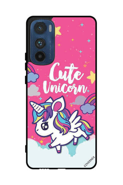 Covernex غطاء حماية لهاتف موتورولا إيدج 30 - وحيد القرن اللطيف