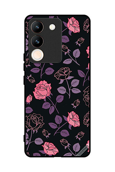 Covernex غطاء حماية لهاتف فيفو V29e - زهور باستيل جوث