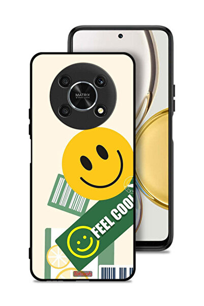 Tolwak غطاء حماية لهاتف Honor X9 5G - ملصق Feel Cool