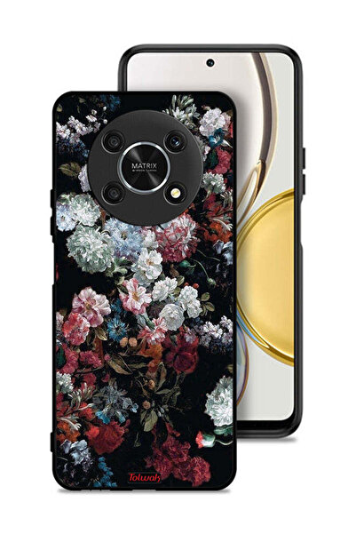 Tolwak غطاء حماية لهاتف Honor X30 5G بنقشة ورود عتيقة