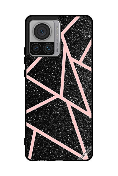 Covernex غطاء حماية لهاتف موتورولا إيدج 30 ألترا بنقشة لامعة ومسارات