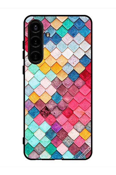 Covernex غطاء حماية لهاتف سامسونج جالاكسي S24 بنمط مربع ماسي