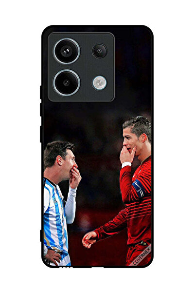 Covernex غطاء حماية لهاتف شاومي ريدمي نوت 13 برو رونالدو وميسي في إطار واحد