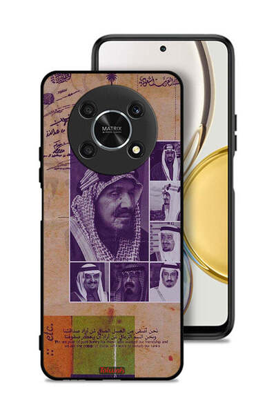 Tolwak غطاء حماية لهاتف Honor X9 5G - صور قديمة لملوك السعودية